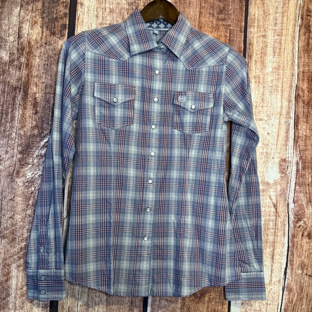 Cinch Plaid button Shirt